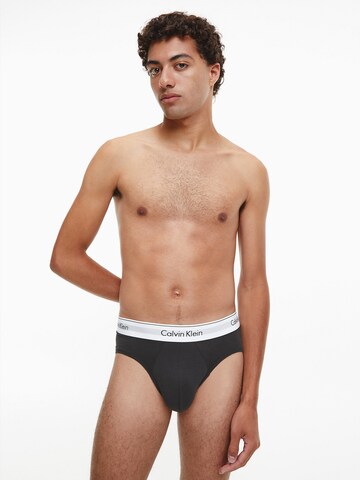 Calvin Klein Underwear Слип в сиво: отпред