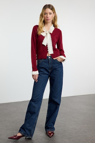 Trendyol Gebreid vest in Rood