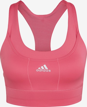 ADIDAS PERFORMANCE Sports Bra in Pink: front