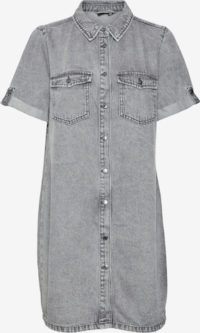 VERO MODA Shirt Dress 'Jennie' in Grey: front