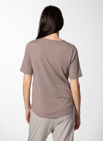 Sanetta Schlafshirt in Braun