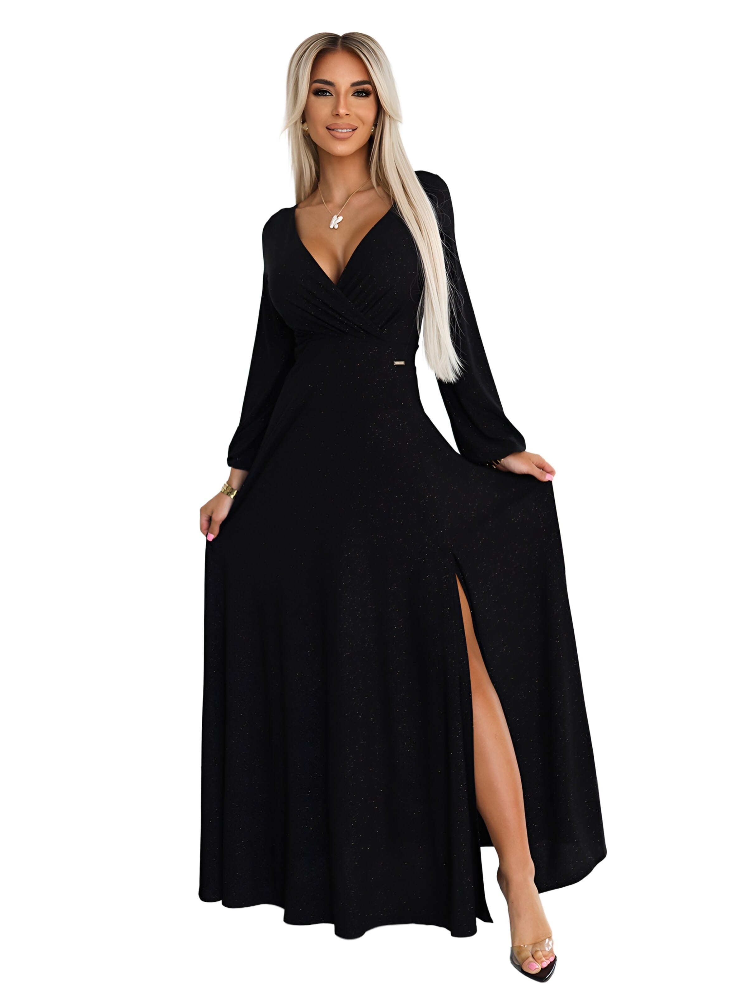 amorubi.com Dress in Black: front
