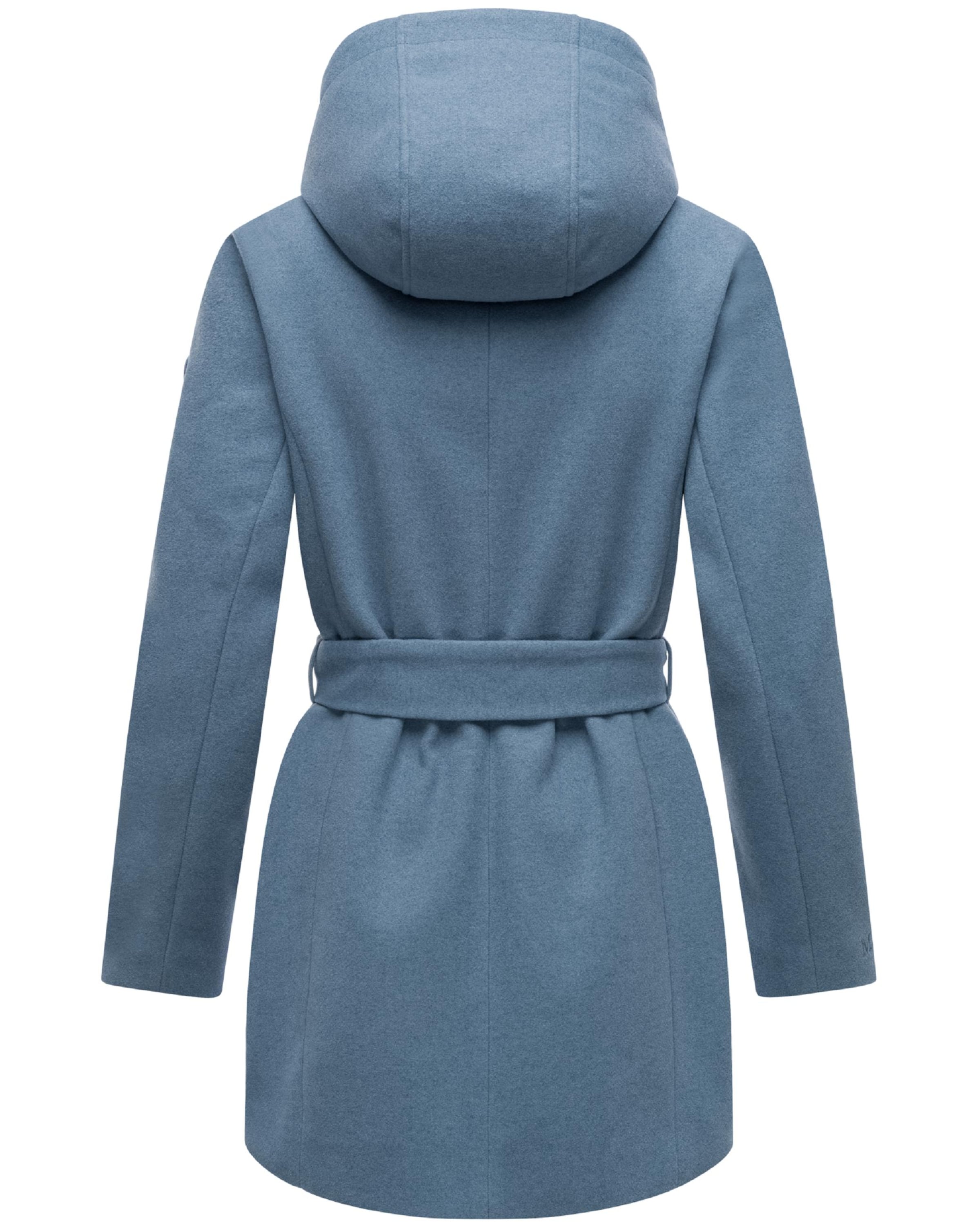 MARIKOO Between-seasons coat 'Katalinaa 16' in Blue