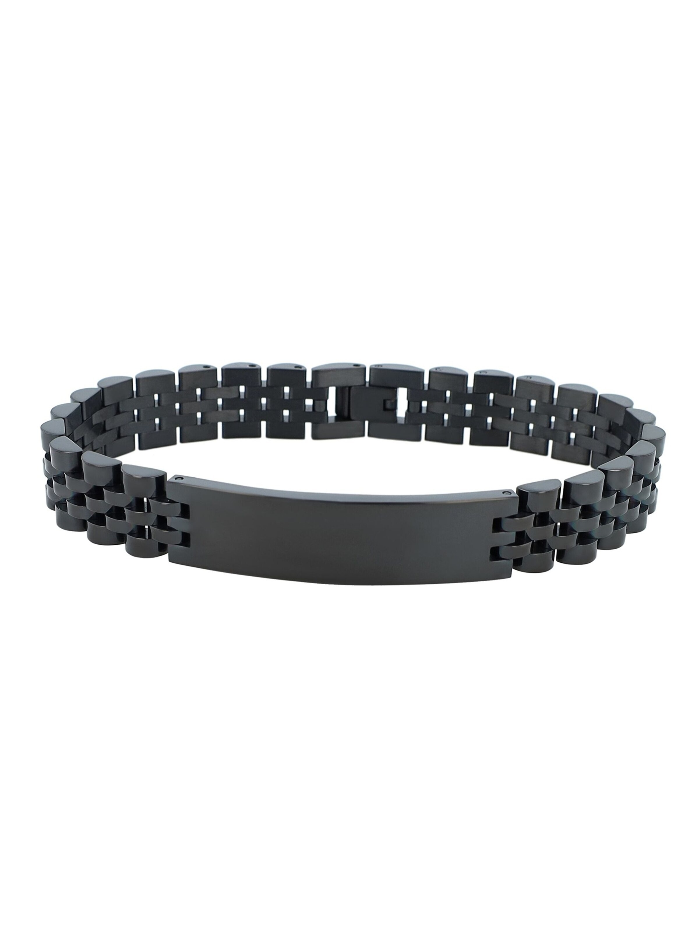 Akzent Armband 'Austin, langlebig'‌‌‌‌‌‌‌‌ in Schwarz: Vorderseite