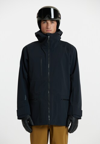 SOS Athletic Jacket 'Lipno' in Black: front