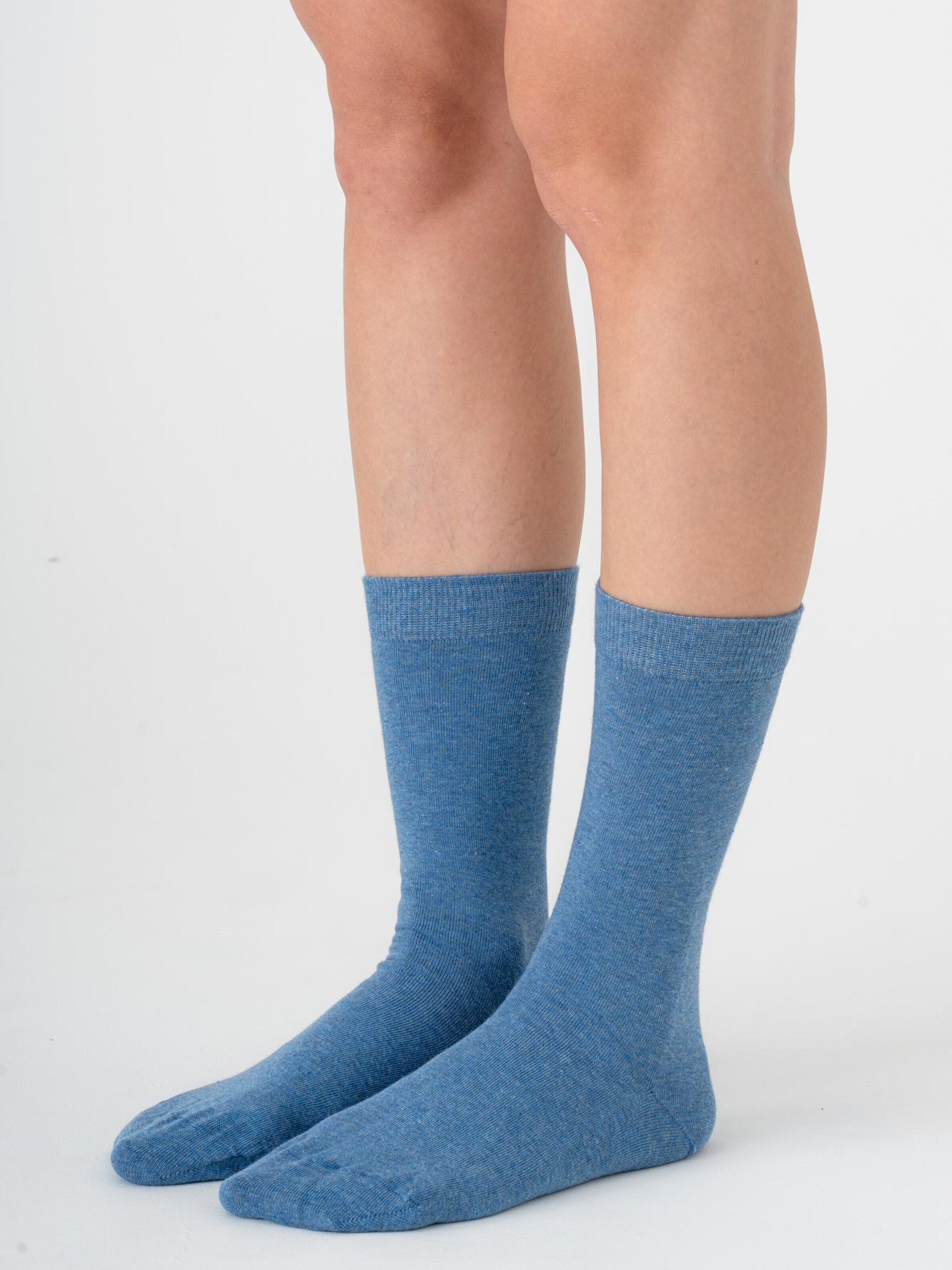Albero Natur Socken‌‌‌‌‌‌‌ in Blau: Vorderseite
