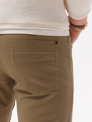 Regular Pantalon chino 'P1059' Ombre en beige