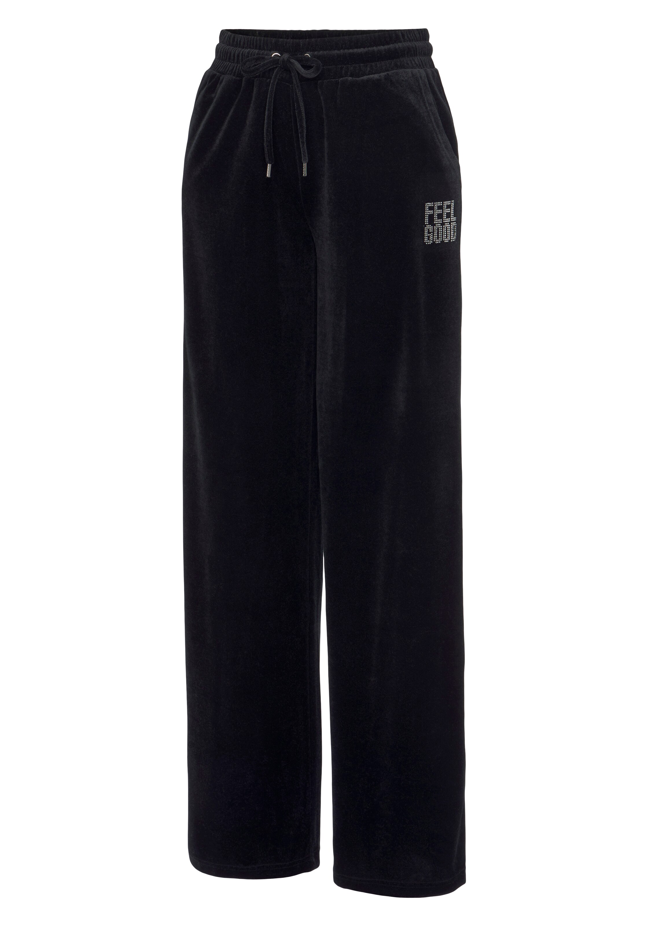 juoda VIVANCE Pižaminės kelnės