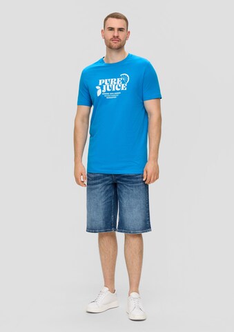 T-Shirt s.Oliver Red Label Big & Tall en bleu