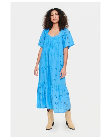 SAINT TROPEZ Dress in Blue: front