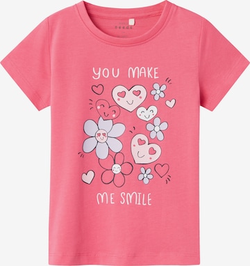 T-Shirt 'VEEN' NAME IT en rose : devant