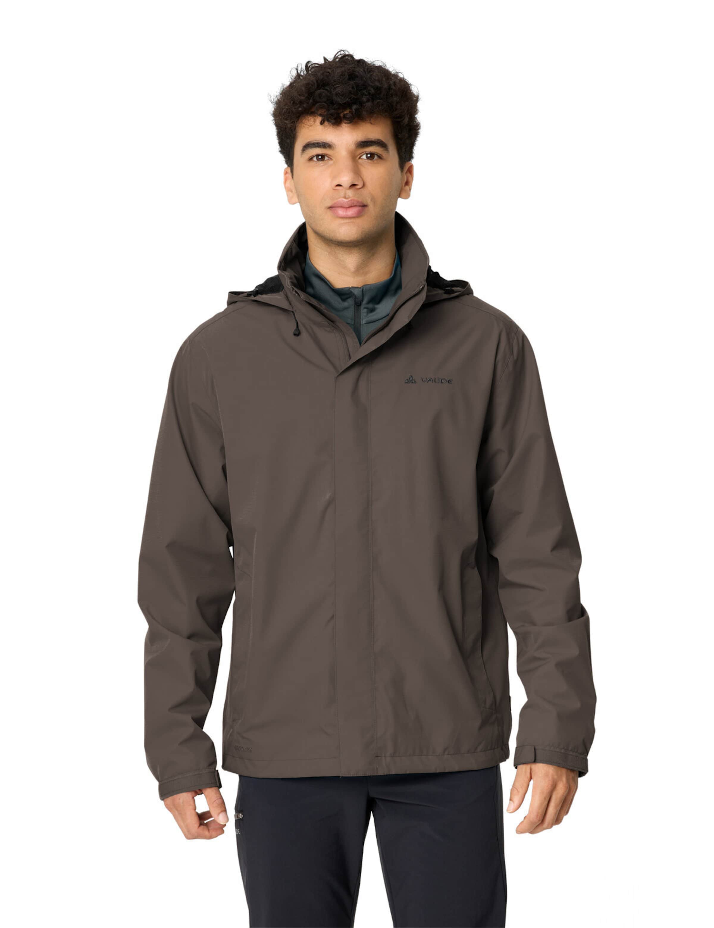 VAUDE Outdoor jacket 'Escape' in Brown: front