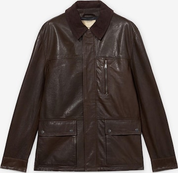 Veste mi-saison Trussardi en marron : devant