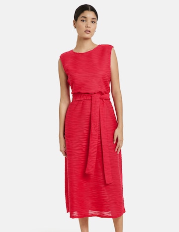 TAIFUN Šaty – červená: přední strana
