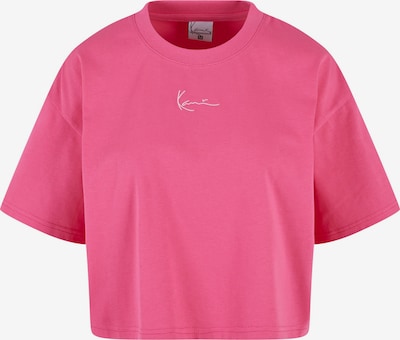 Karl Kani T-shirt oversize en rose / blanc, Vue avec produit