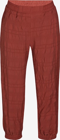 Bruuns Bazaar Kids Tapered Pants 'Marie Louise' in Red: front