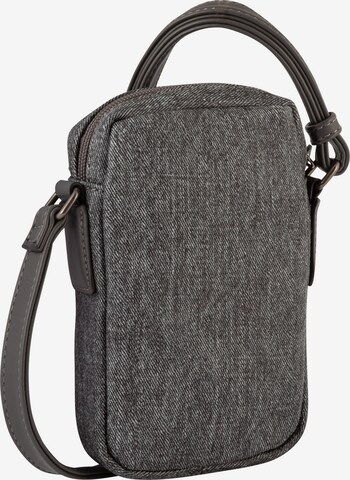 TOM TAILOR DENIM Shoulder Bag in Grey: front