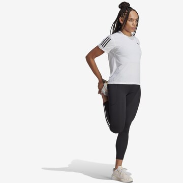 ADIDAS PERFORMANCE Skinny Sportovní kalhoty 'DailyRun' – černá