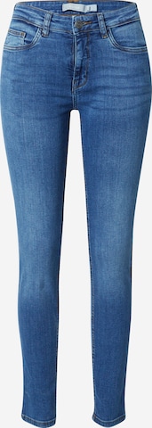 Fransa גזרת סלים ג'ינס 'Zoza' בכחול: מלפנים