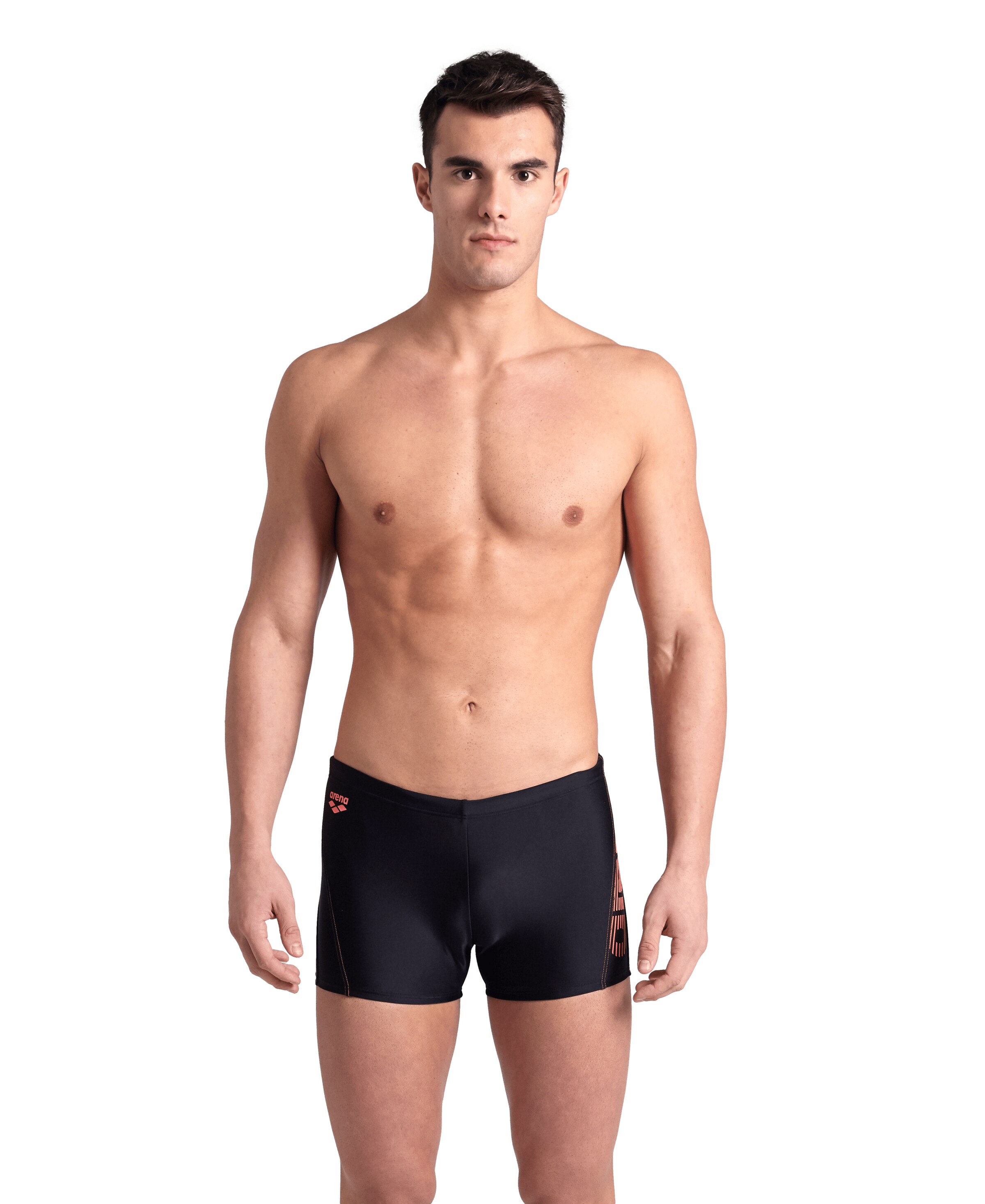 ARENA Swim Trunks 'EVO SHORTS' in Black: front