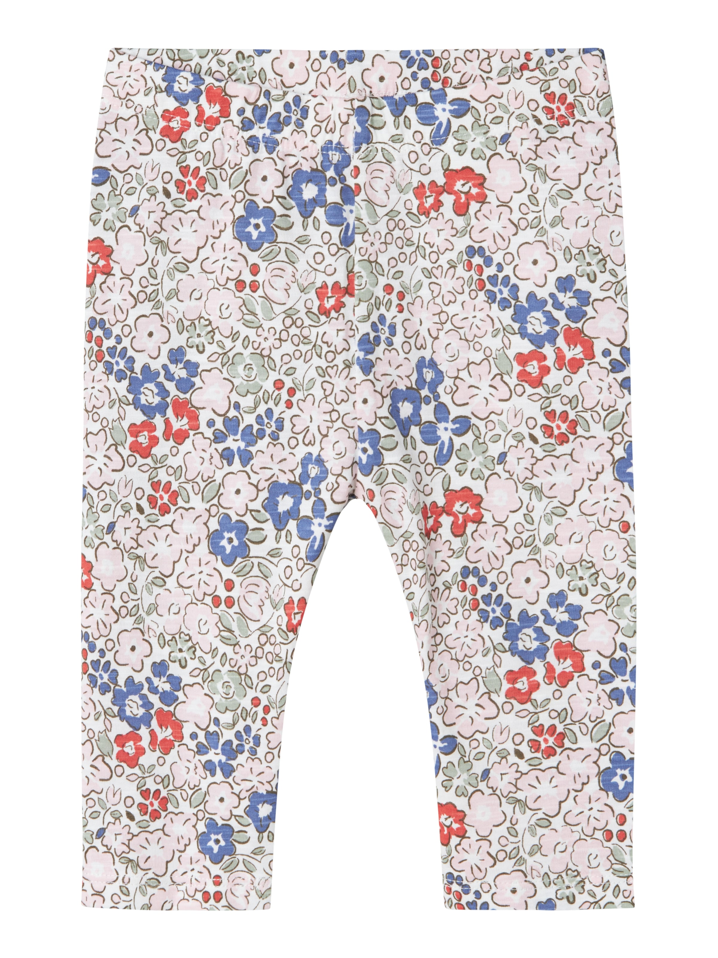 NAME IT Skinny Leggings 'NMFHaile' in White: front