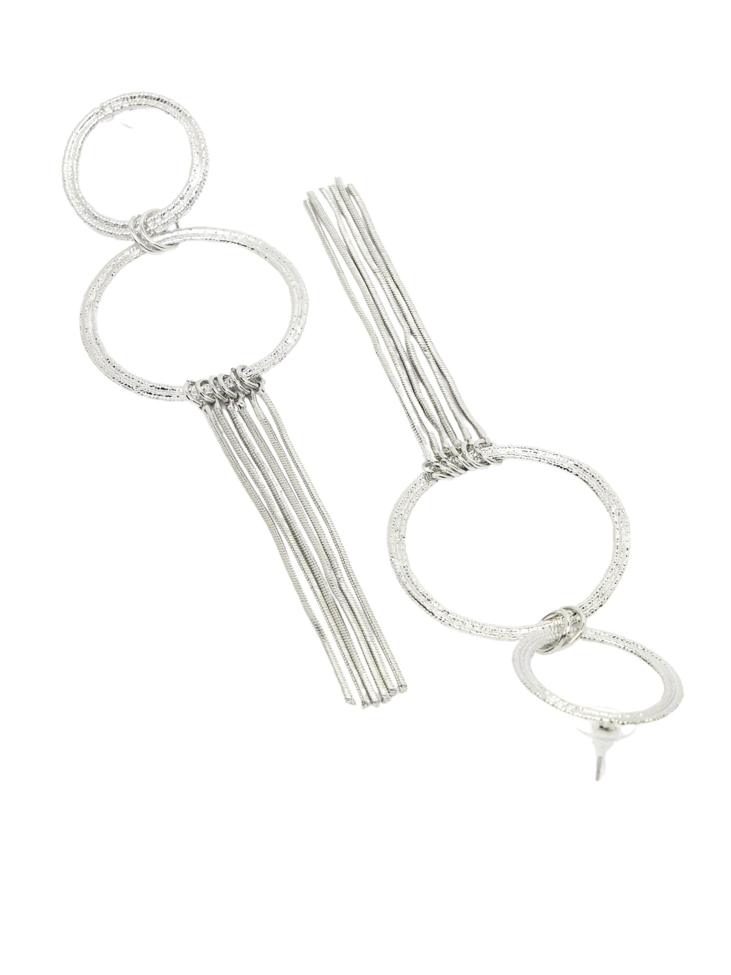 Boucles d'oreilles 'Nataliala' AVANT-GARDE PARIS en argent