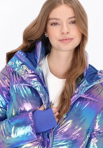 Manteau mi-saison MYMO en bleu