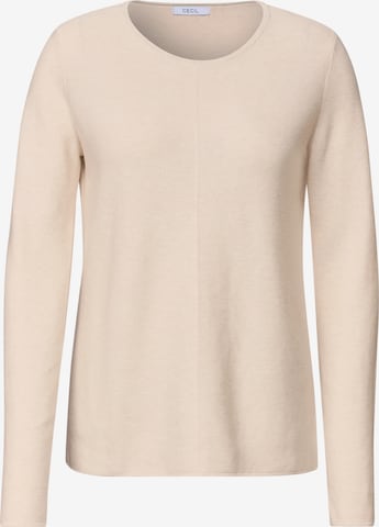 CECIL Pullover in Beige: Vorderseite