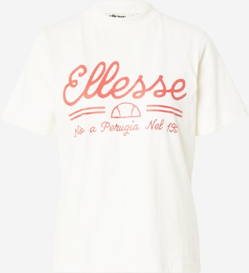 balta ELLESSE Marškinėliai 'L'Anse': priekis