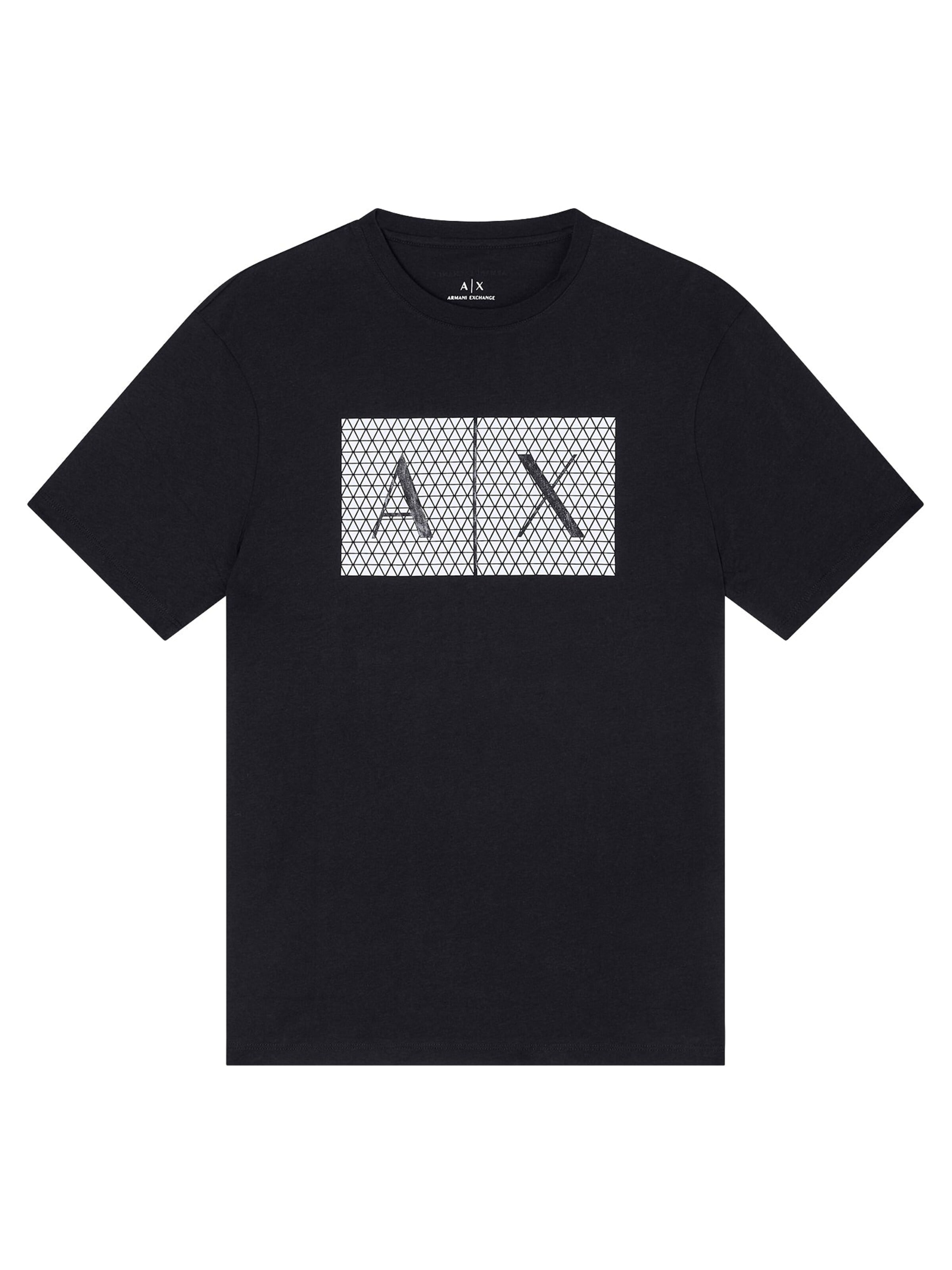 Maglietta '8NZTCKZ8H4Z1100' di EA7 Emporio Armani in nero: frontale