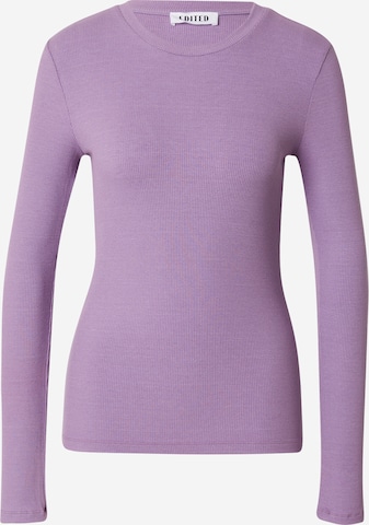 EDITED Shirt 'Inoa' in Purple: front