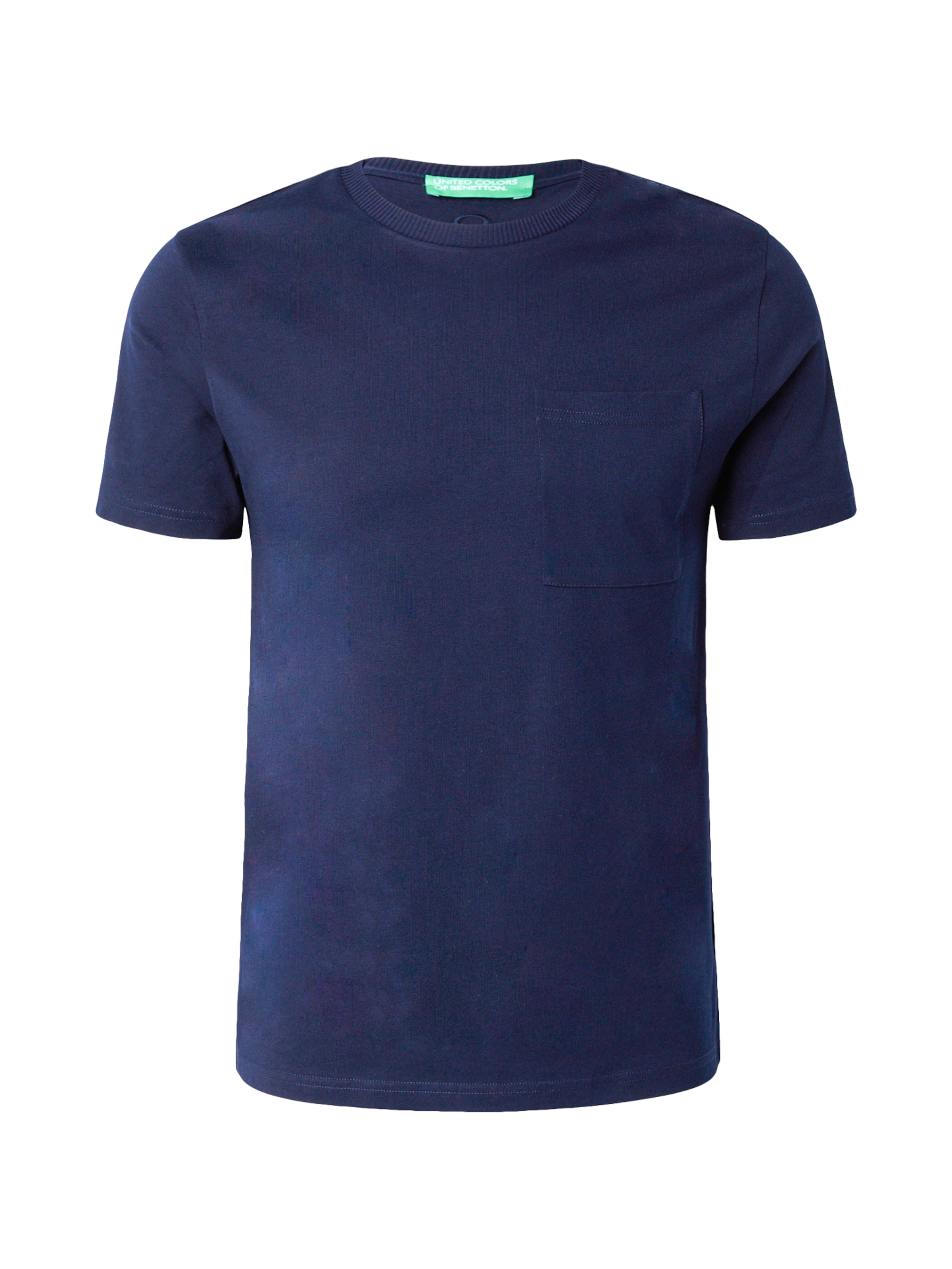 T-Shirt UNITED COLORS OF BENETTON en bleu : devant