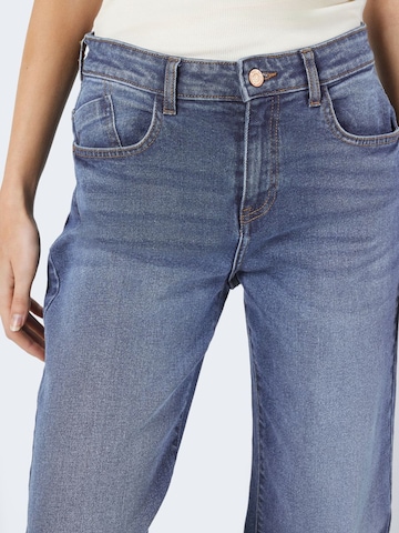 Noisy may Wide Leg Jeans 'Yolanda' i blå