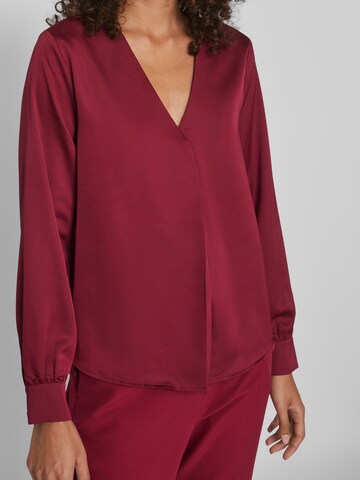 VILA Blouse in Red