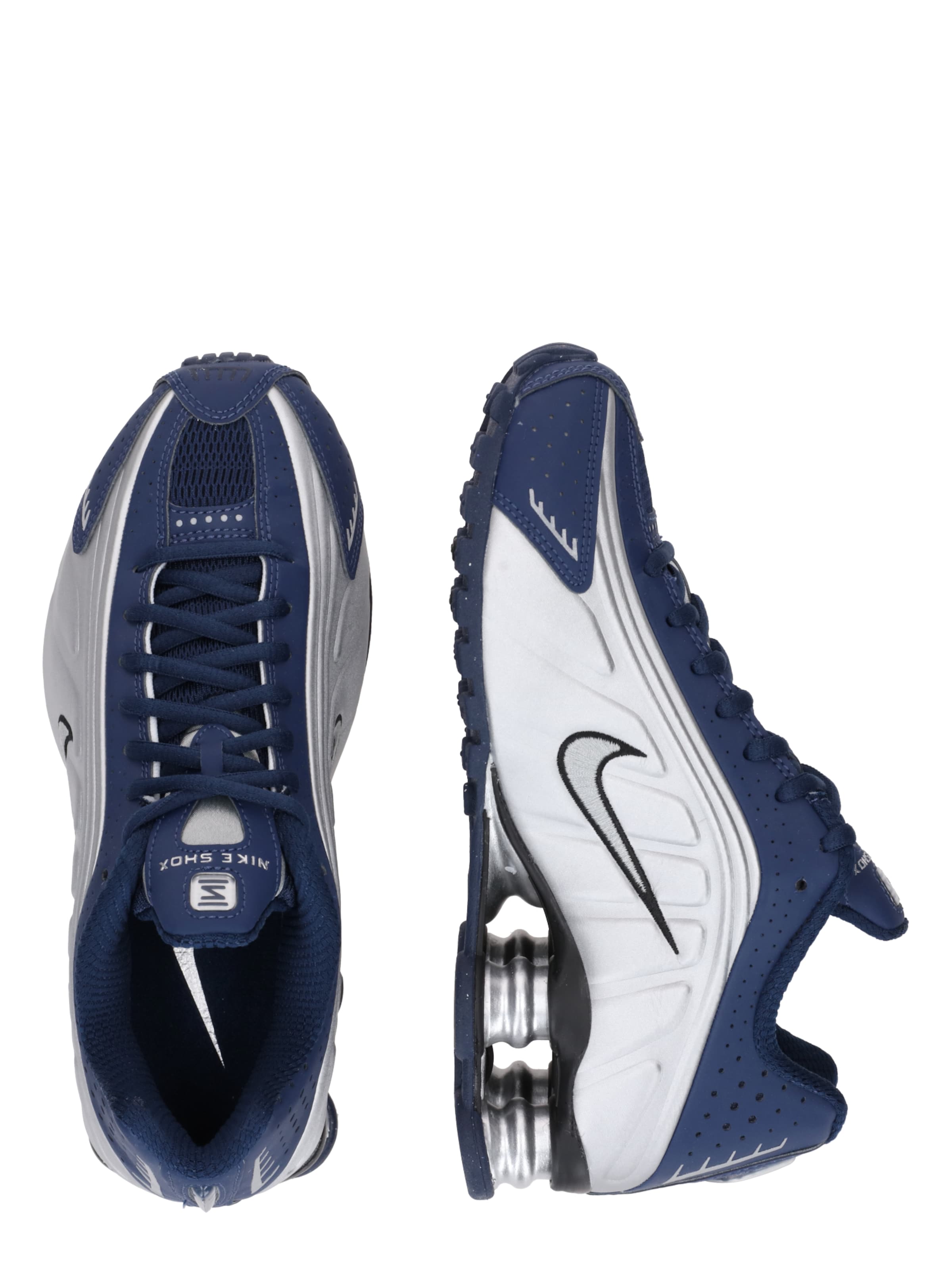 Nike Sportswear Sneakers laag 'Shox R4' in Blauw
