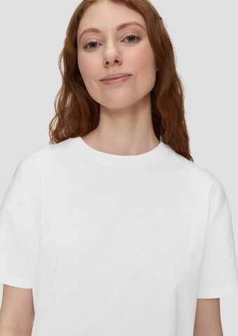 QS T-Shirt in Weiß
