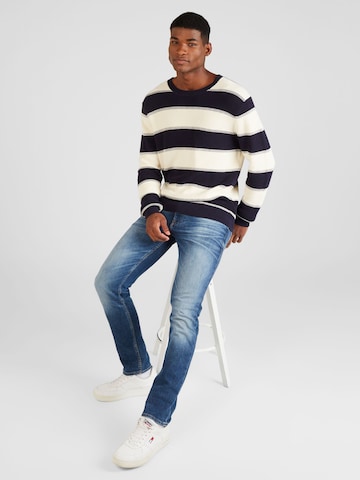 Tommy Hilfiger Tailored Pullover i blå