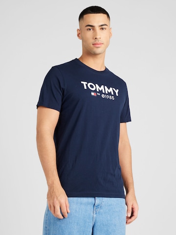 Tommy Jeans T-shirt i blå: framsida