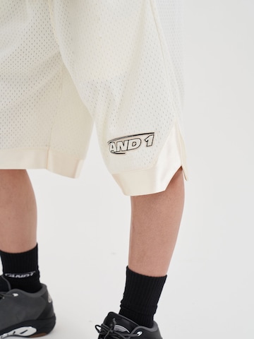 AND1 Loosefit Byxa 'Airtex' i beige