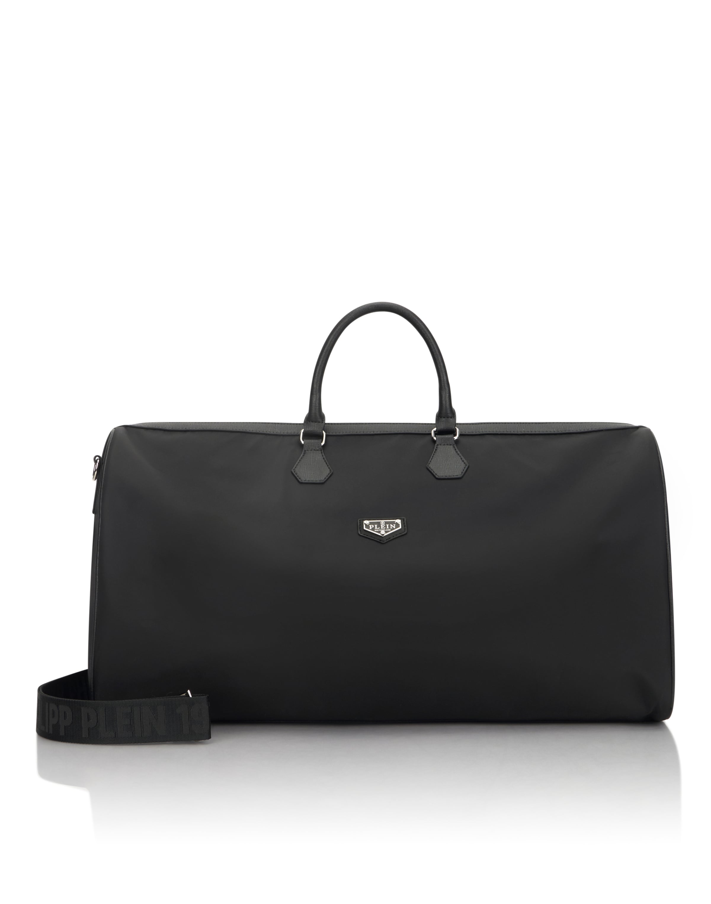 Philipp Plein - Bolsa de fin de semana en negro: frente