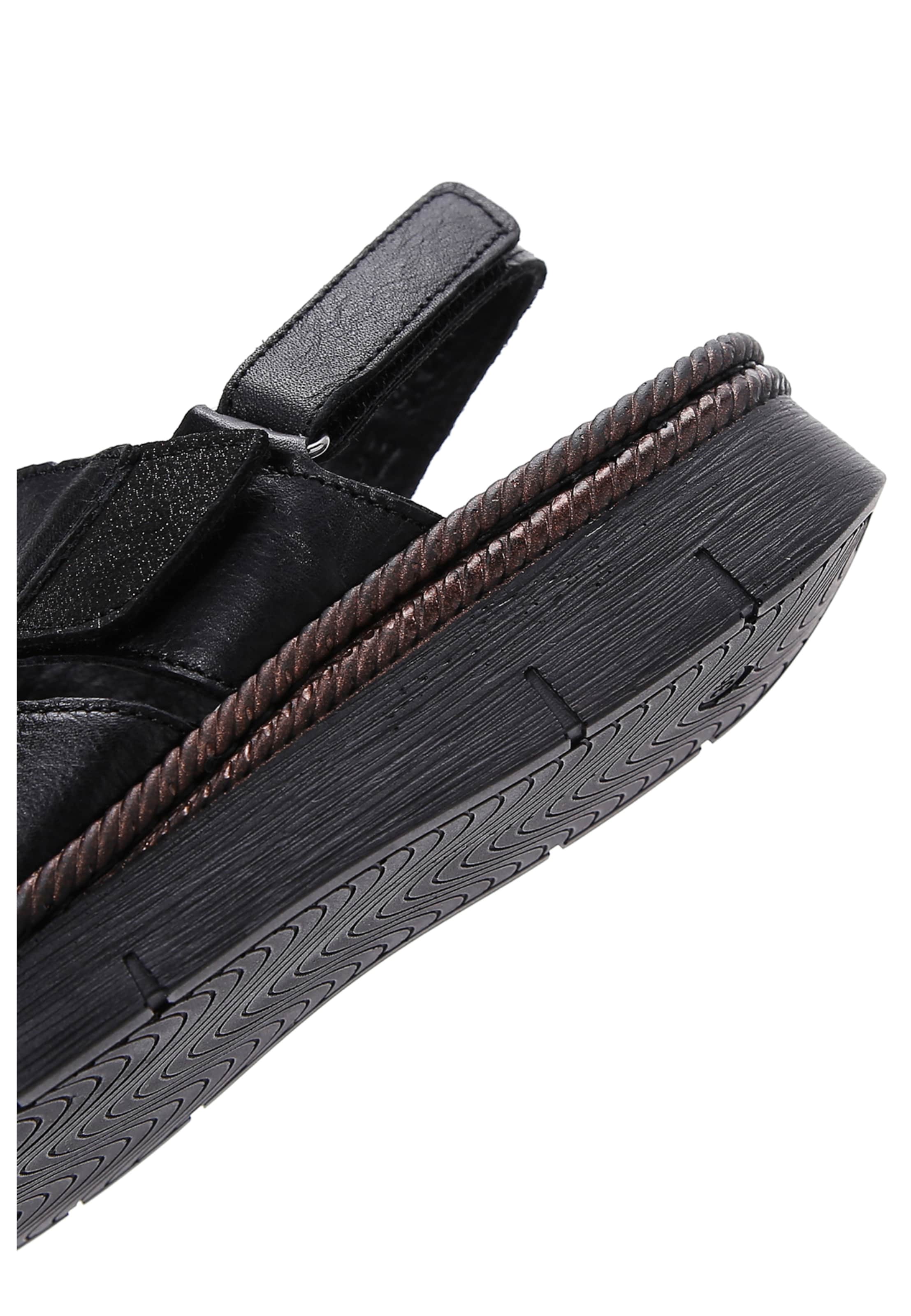 Derimod Sandale in Schwarz