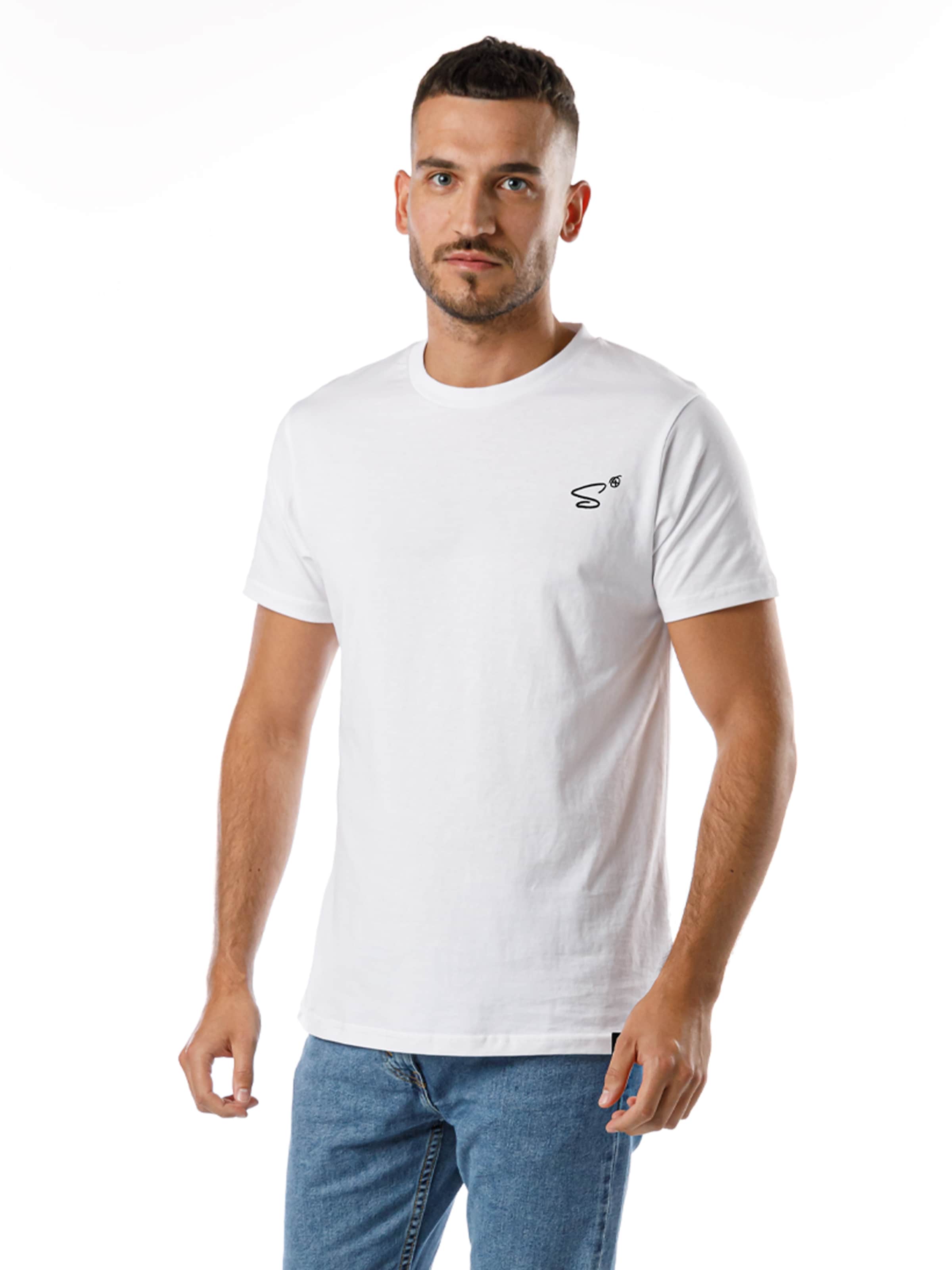 SPITZBUB Shirt in White: front