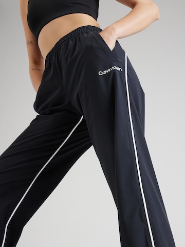 Calvin Klein Sport Normalny krój Spodnie sportowe w kolorze czarny