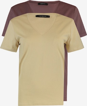 Maglietta di Trendyol in beige: frontale