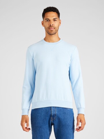 s.Oliver Sweatshirt in Blauw: voorkant