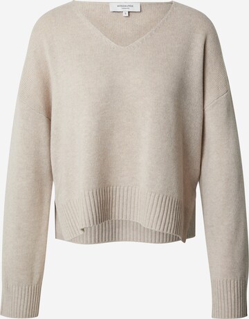 Pull-over rosemunde en beige : devant