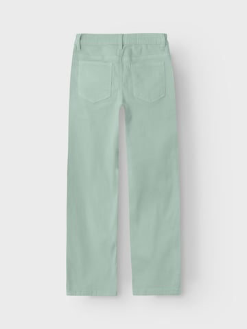 NAME IT Wide leg Jeans 'Rose' in Green