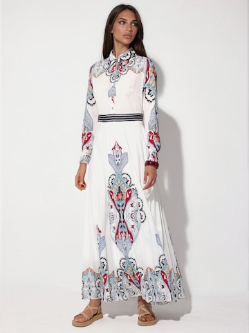 Robe MSN Collection en blanc : devant