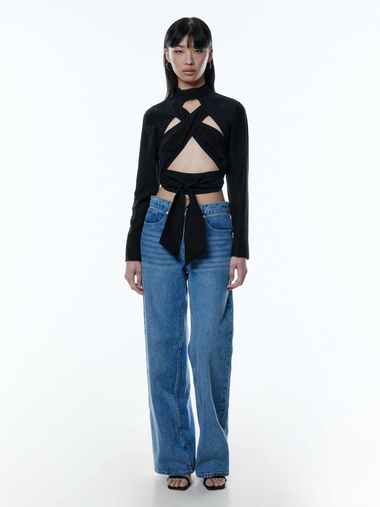 EDITED Producten Shirt 'Manuel' Zwart