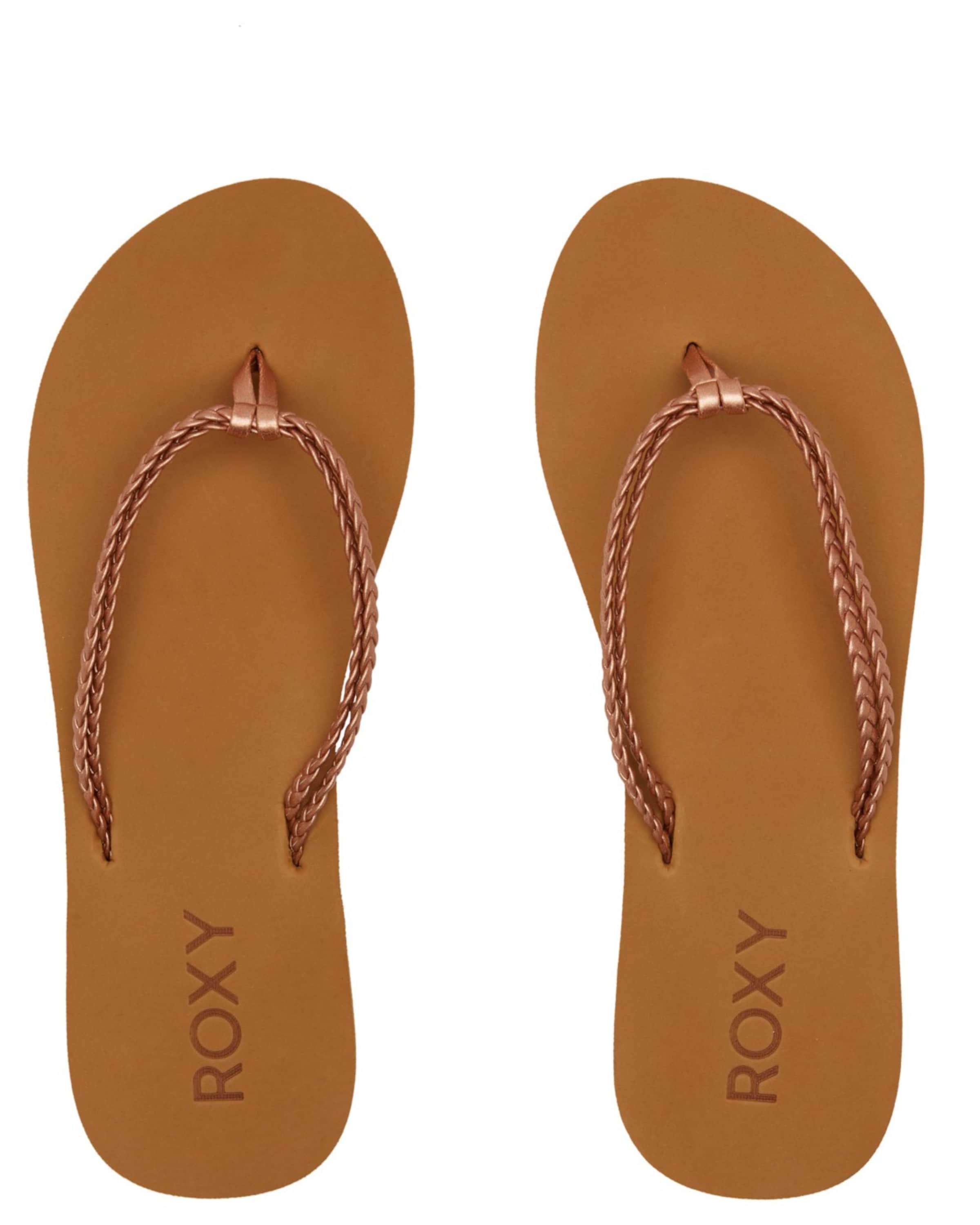 auksinė ROXY Šlepetės per pirštą 'Costas II'